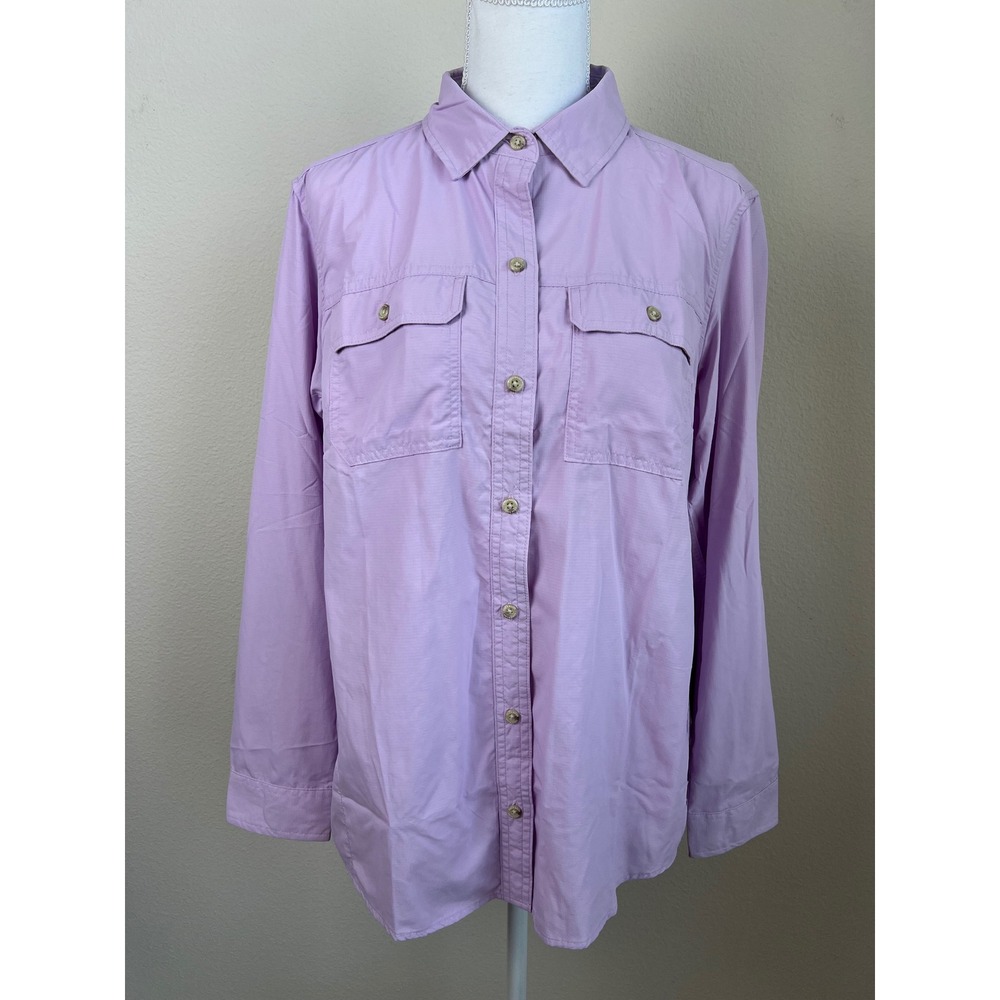 NWT Eddie Bauer Mountain Ripstop Shirt S UPF 50 Moisture Wicking Roll Tab Hiking